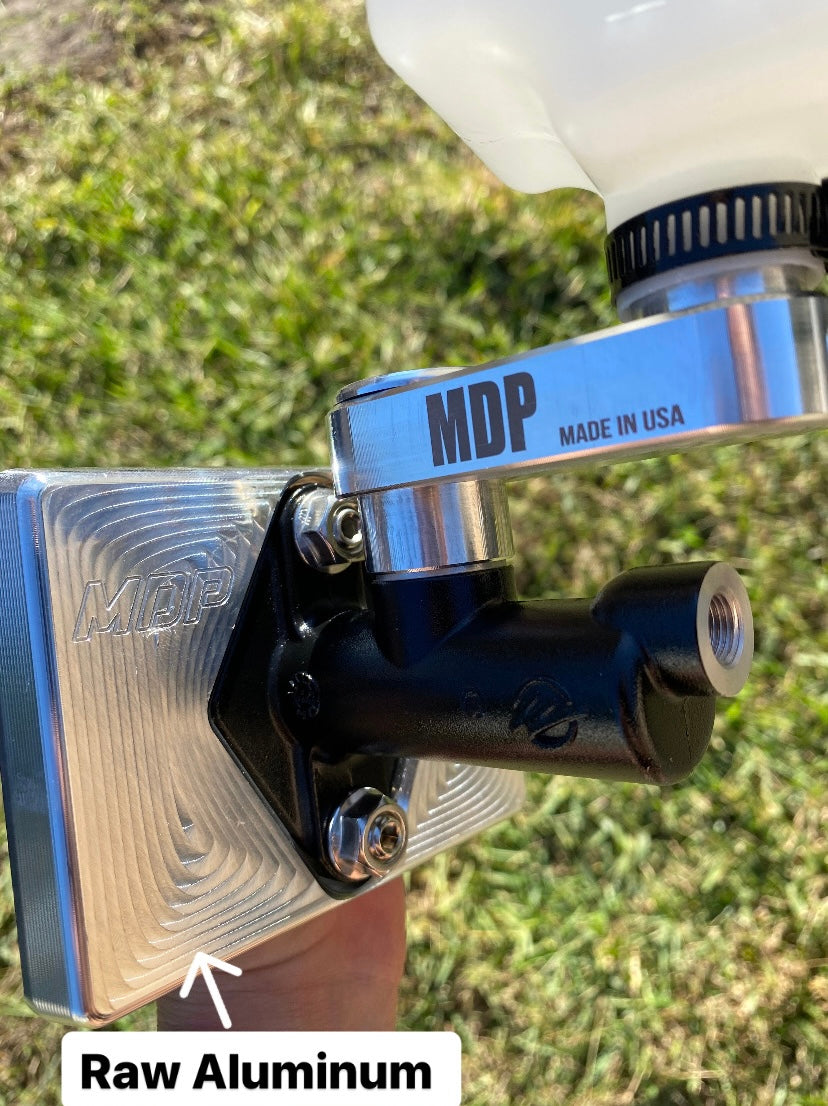MDP Brake Booster Delete Plate/Reservoir