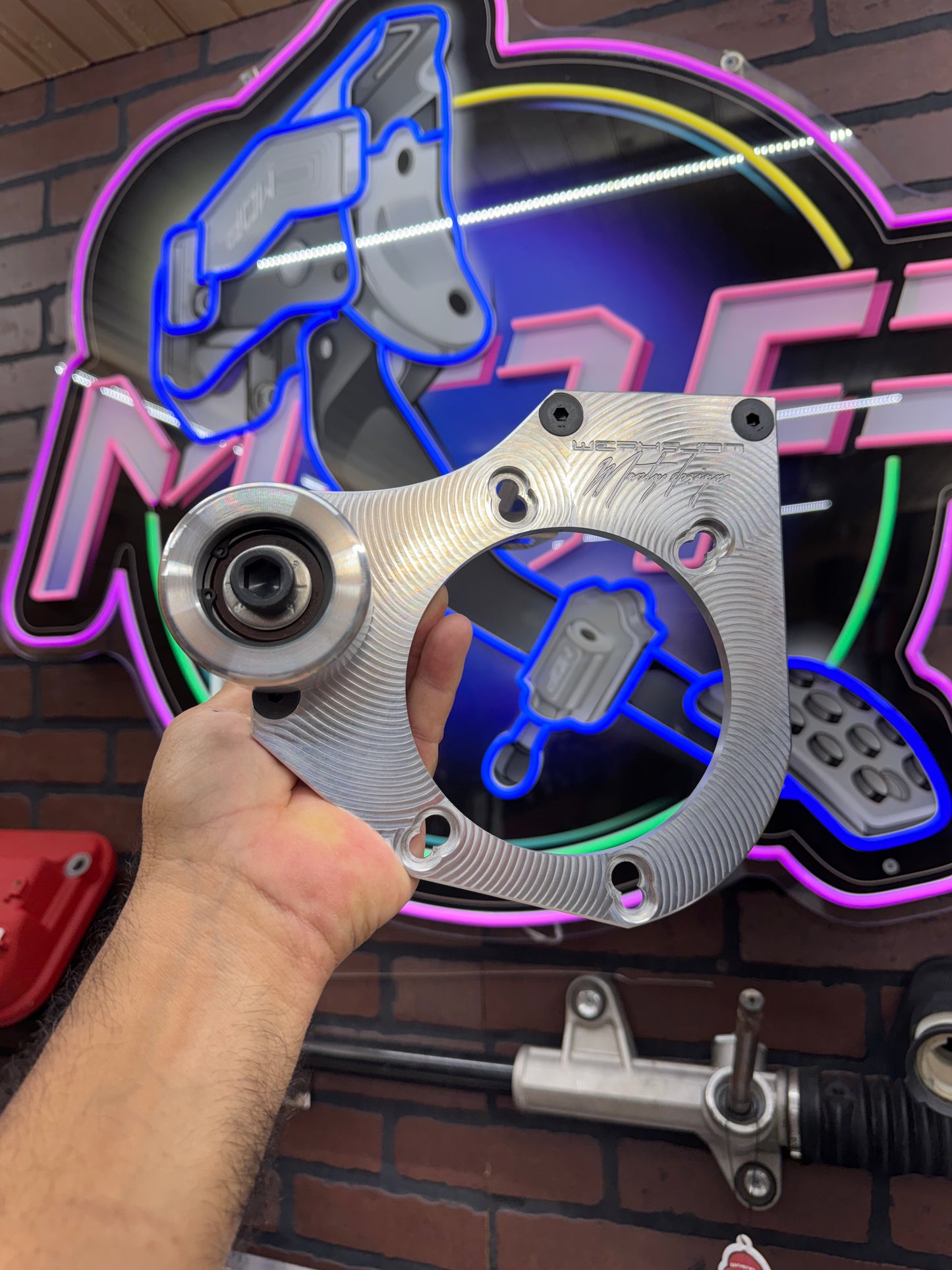 MDP Rotrex K-Series Bracket With Pulley - Bottom Mount C38/ 122