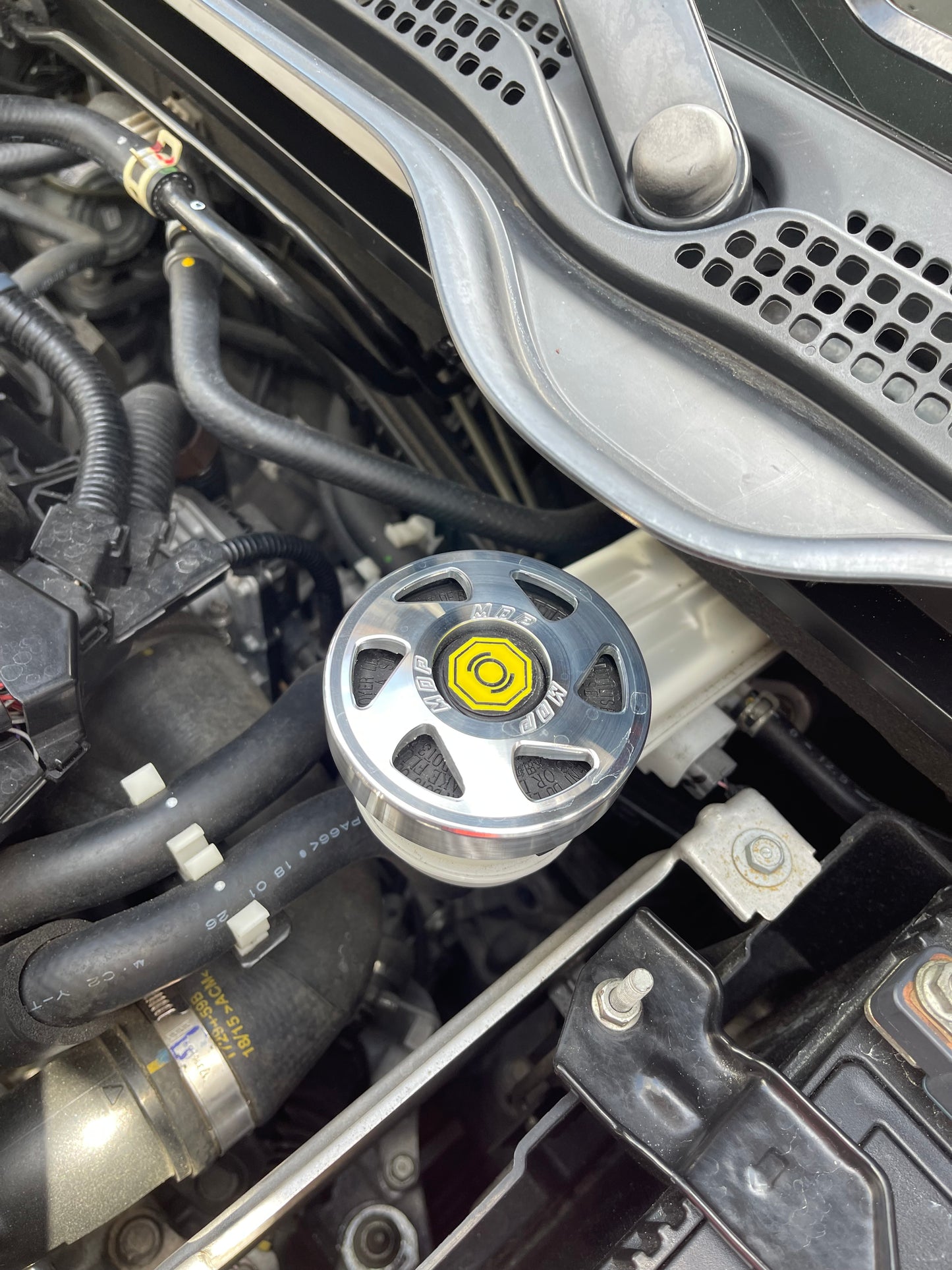 Honda Billet Aluminum Brake Master Reservoir Cover