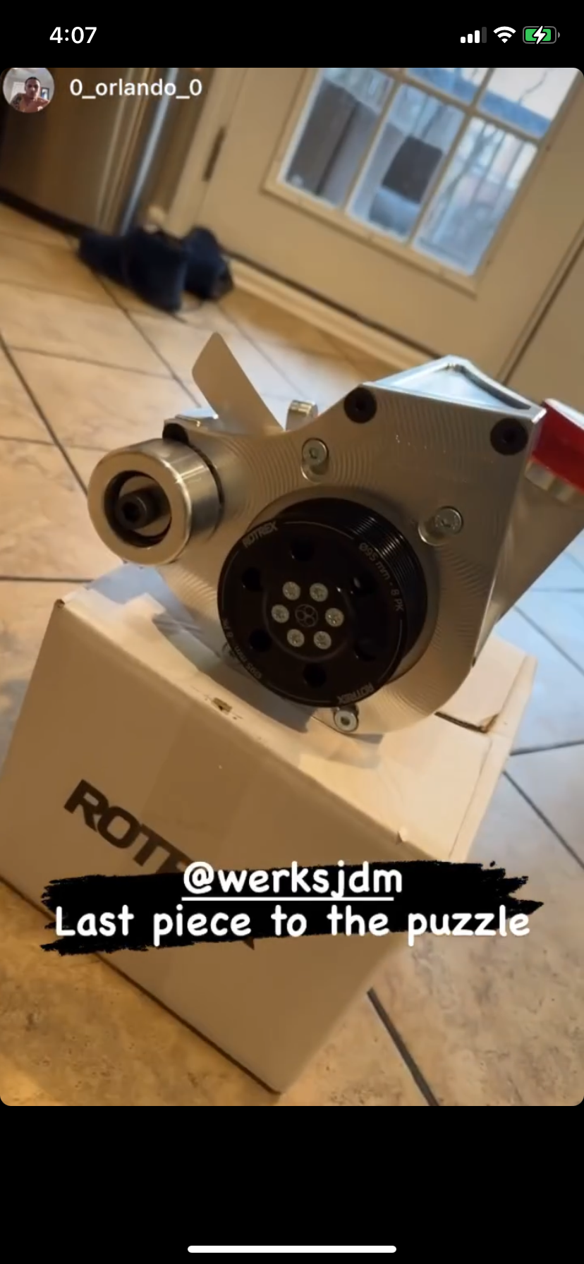 MDP Rotrex K-Series Bracket With Pulley - Bottom Mount C38/ 122