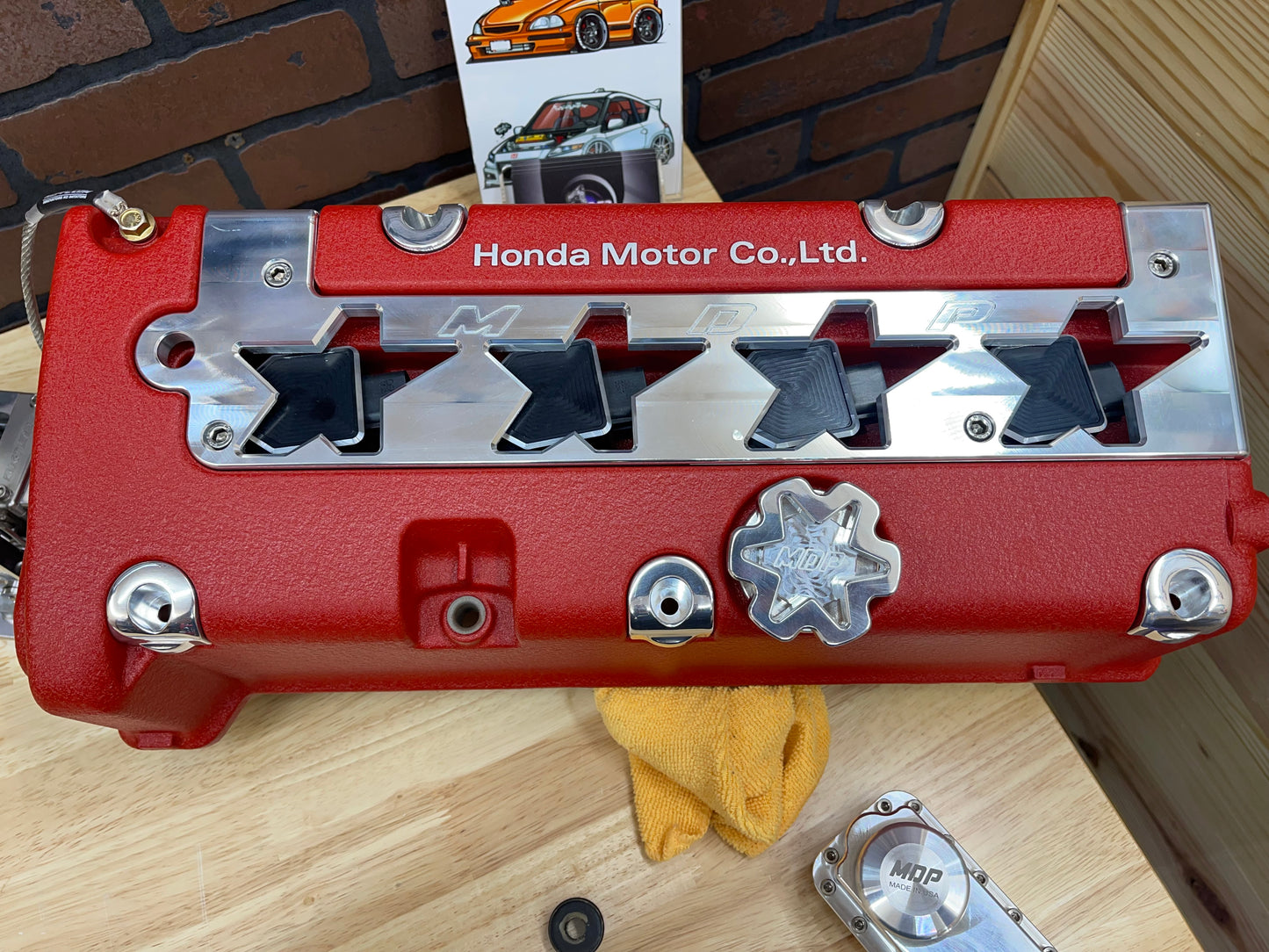 K-Series MDP Skeleton Coil Plate 8th & 9th Gen Civic Si