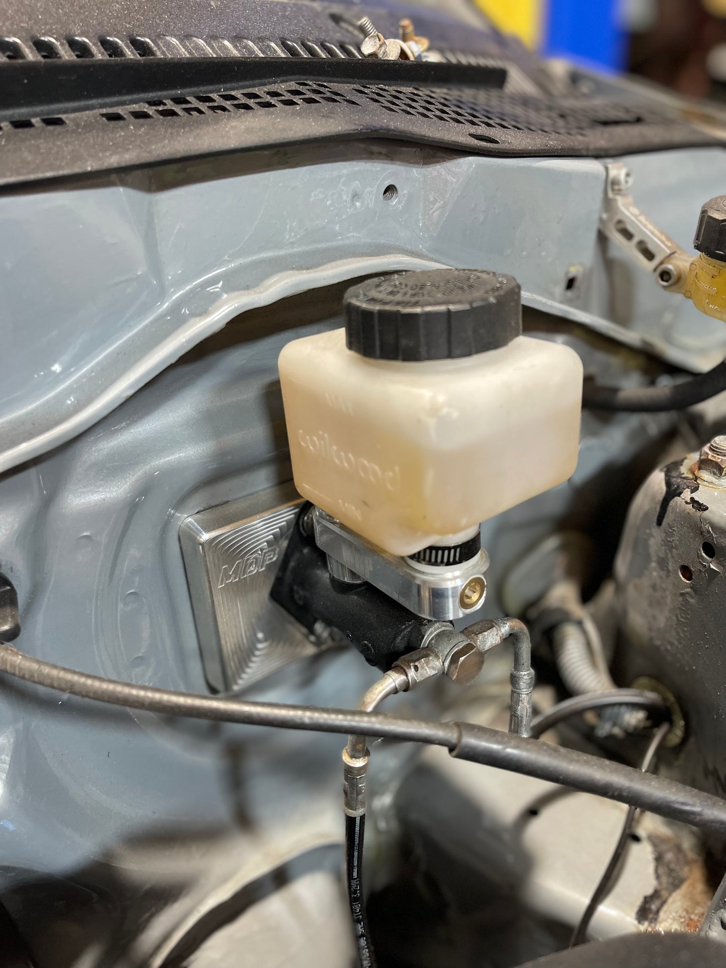 MDP Brake Booster Delete Plate/Reservoir