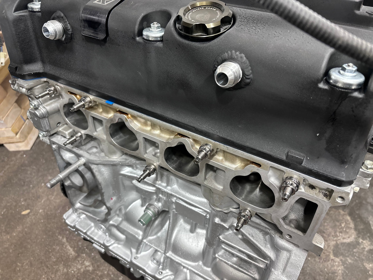 Kit de pernos del colector de admisión de titanio crudo MDP Honda Serie B,D,F,H,J,K