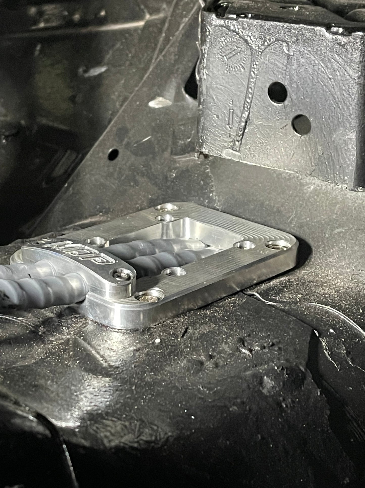 K-Series Shifter Coach Cable Plate