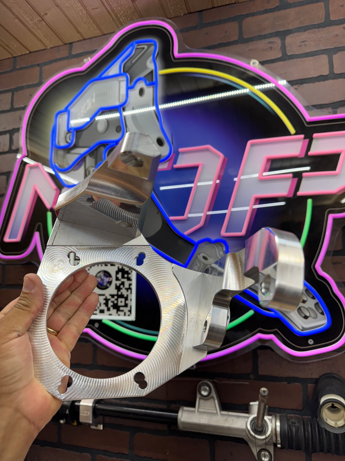 MDP Rotrex K-Series Bracket With Pulley - Bottom Mount C38/ 122