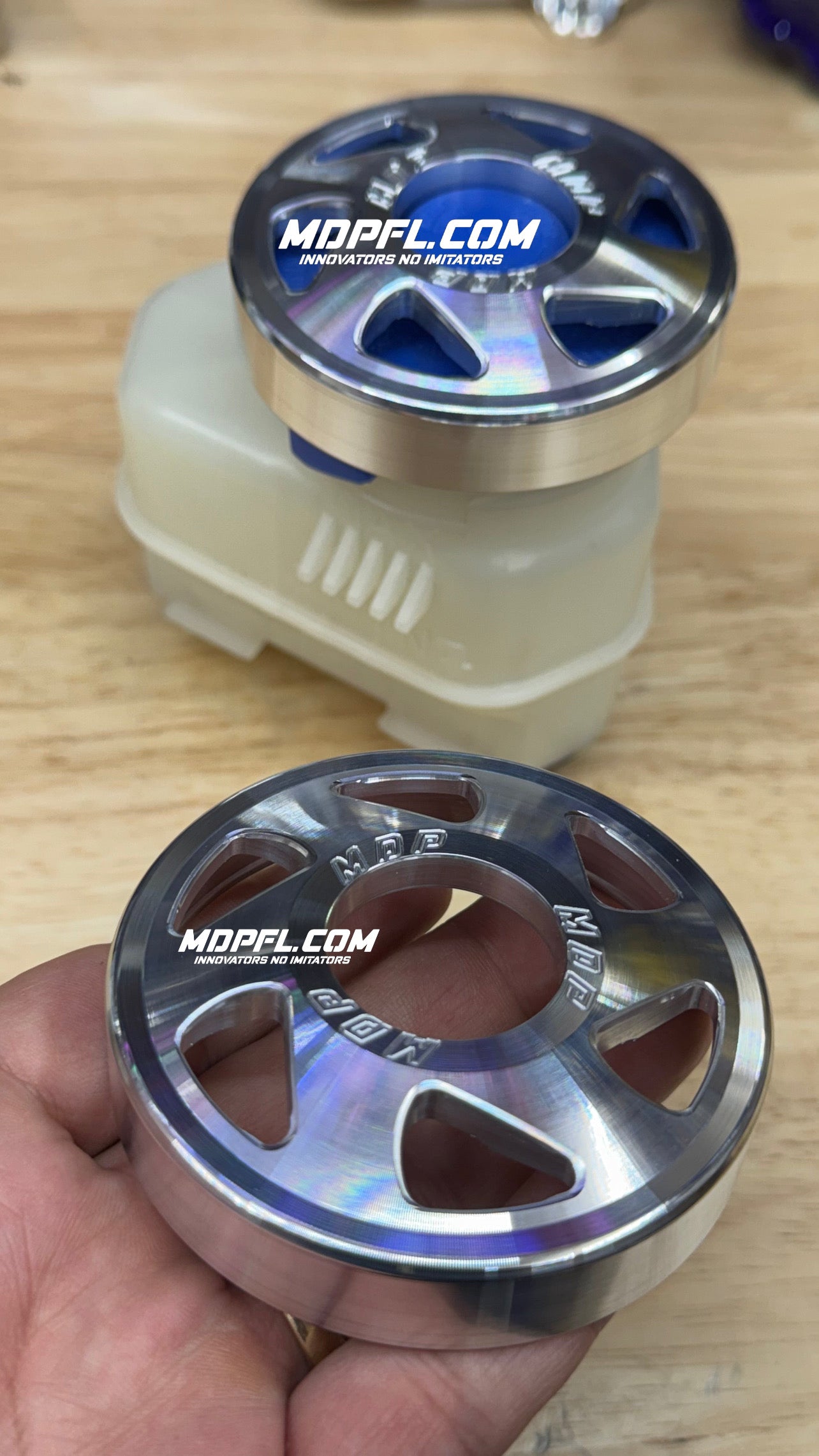 Honda Billet Aluminum Brake Master Reservoir Cover FK8 FL5 Civic 10th gen