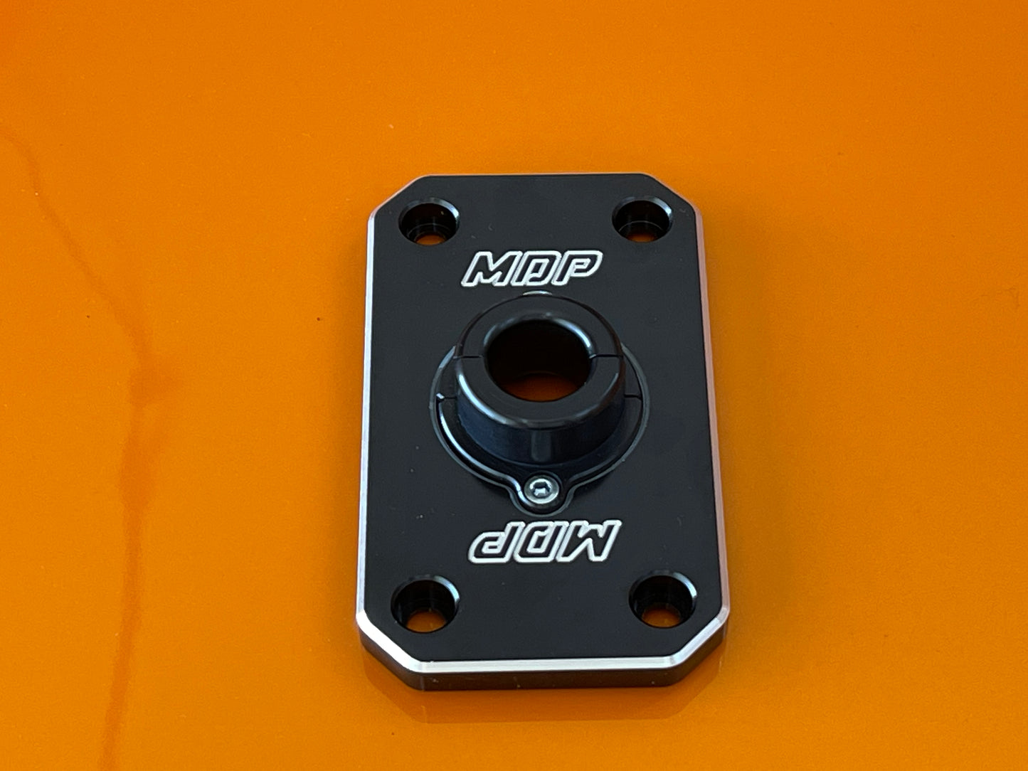 MDP BLACK Firewall Engine Harness Grommet Plate