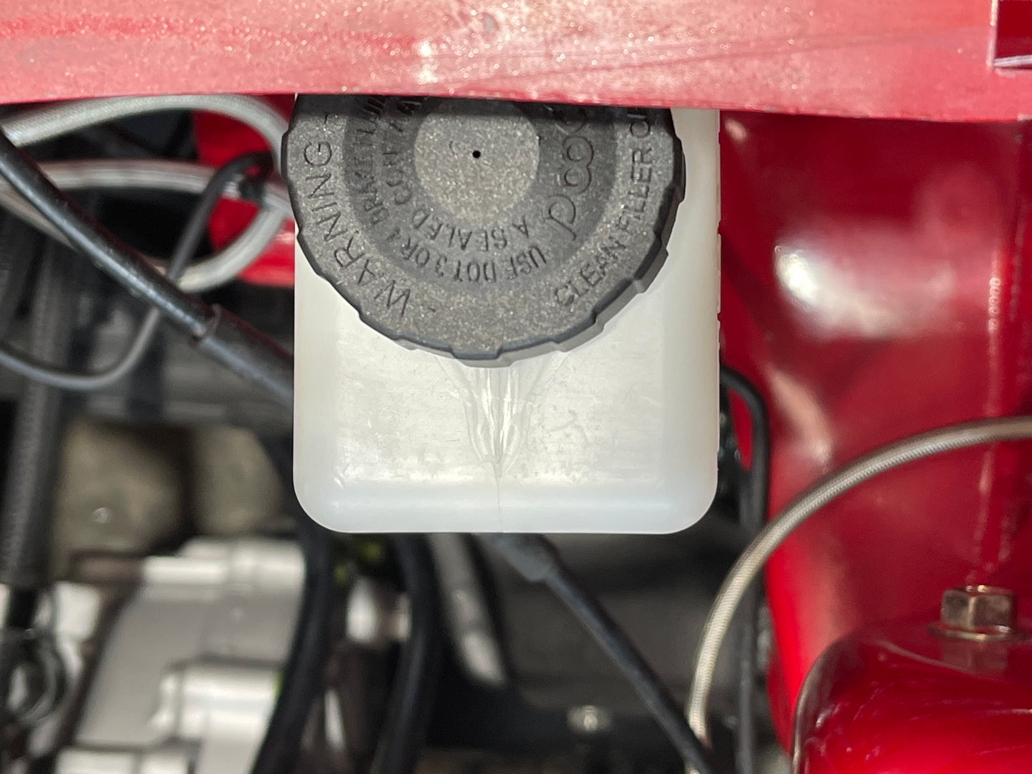 MDP Brake Booster Delete Plate/Reservoir
