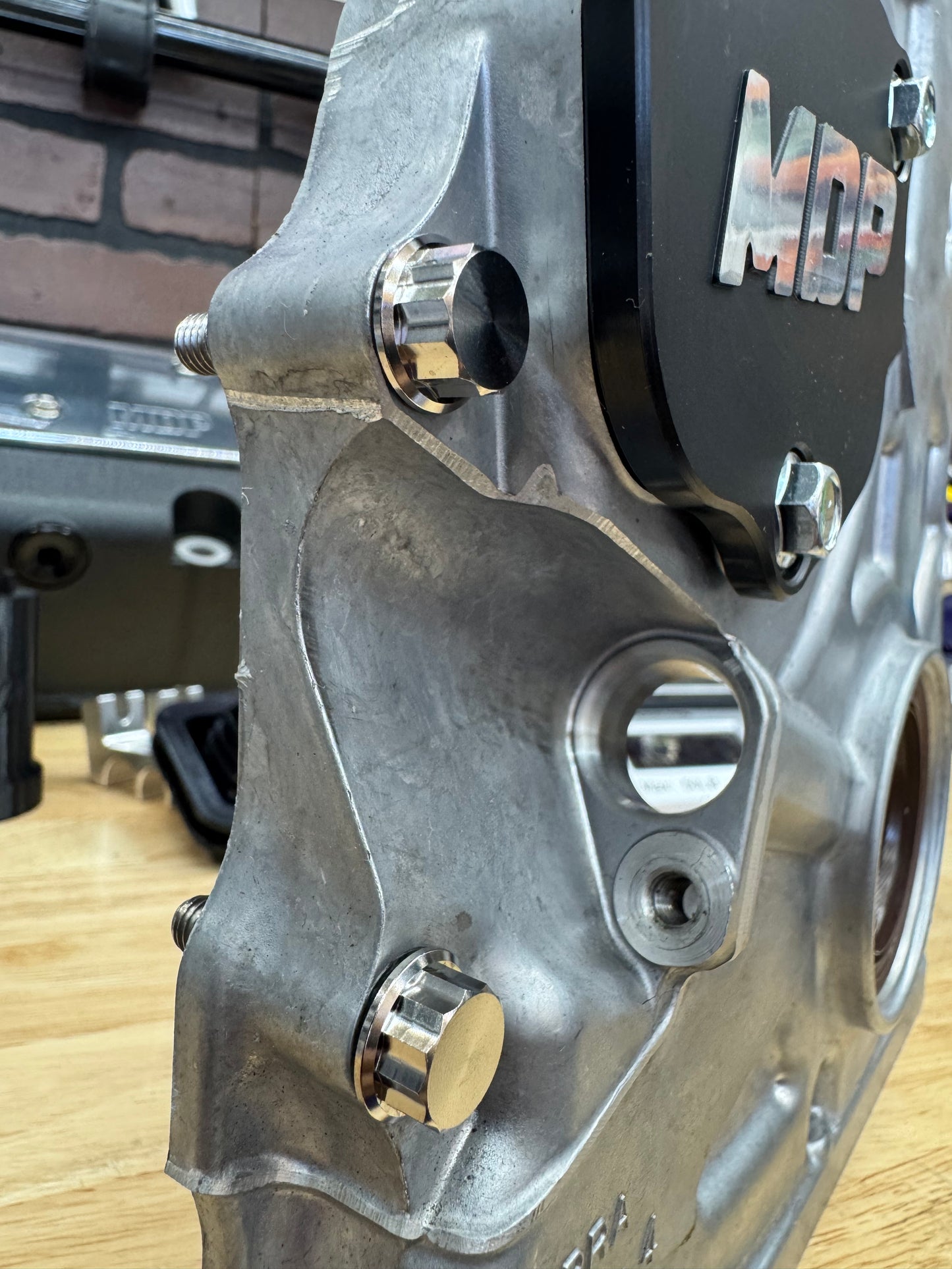 Timing Chain Cover Titanium Hardware Kit