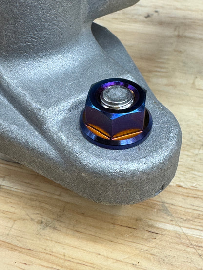 MDP Titanium Hex Flange Nuts – Brake Master Cylinder Dress-Up (M8 x 1.25)