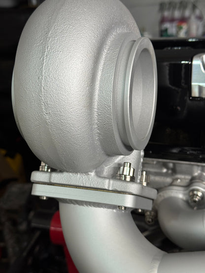 Kit de pernos de colector turbo de titanio crudo MDP (4 piezas) M10X1.5X45mm