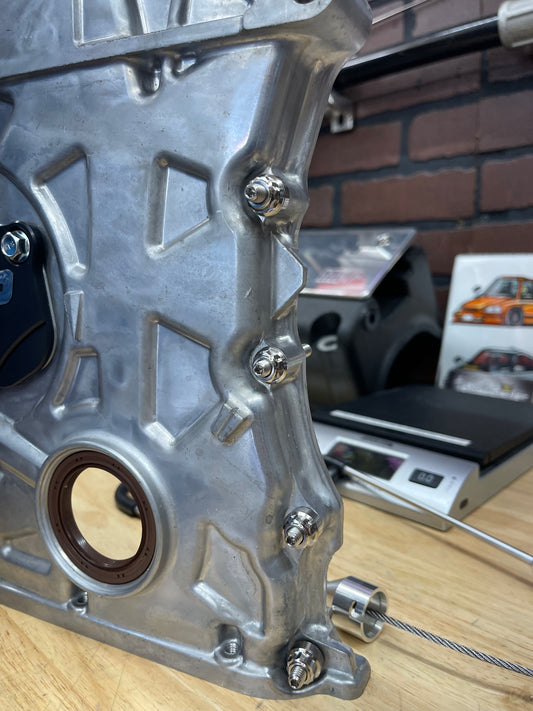 Timing Chain Cover Titanium Hardware Kit