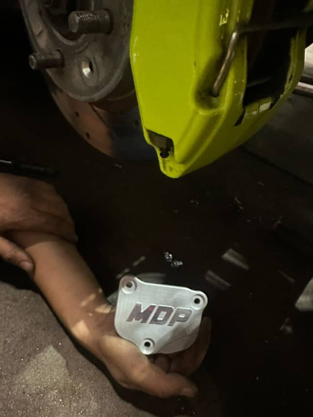 MDP K Series Billet Aluminum Tensioner Cover