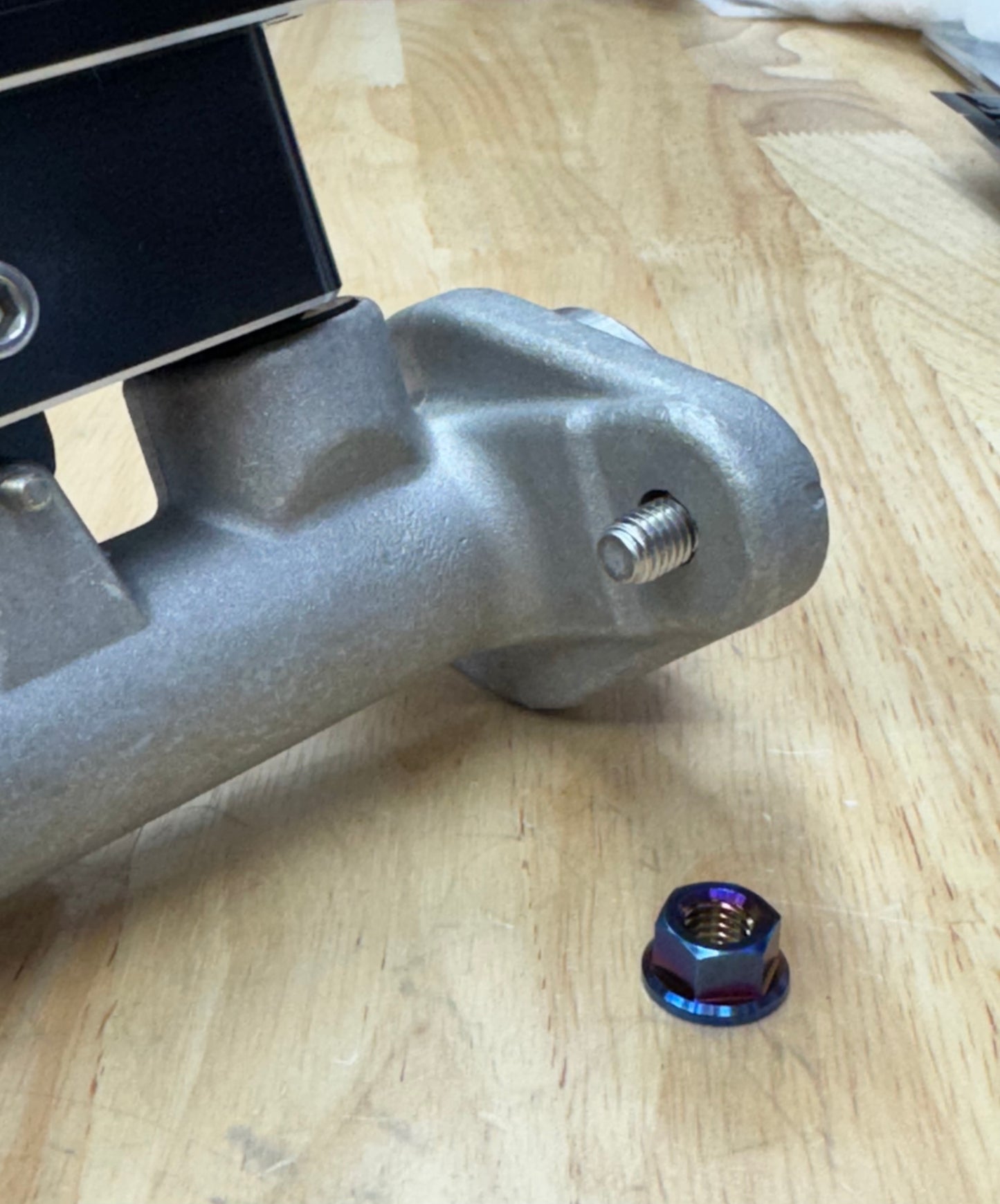 MDP Titanium Hex Flange Nuts – Brake Master Cylinder Dress-Up (M8 x 1.25)