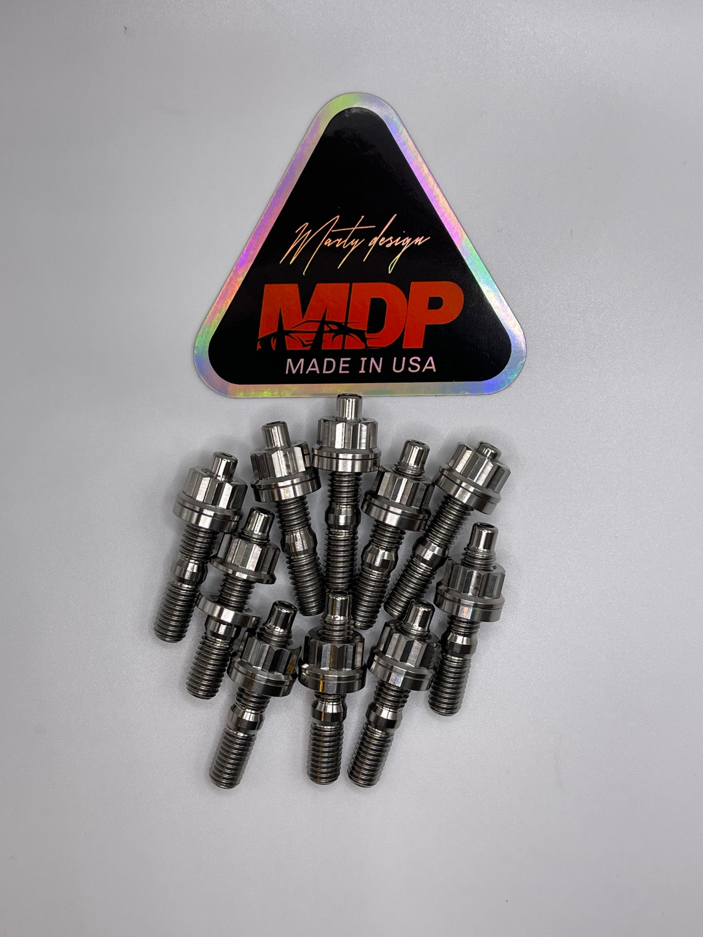 Kit de pernos del colector de admisión de titanio crudo MDP Honda Serie B,D,F,H,J,K