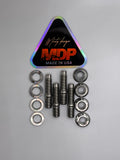 MDP Raw Titanium Turbo Manifold Stud Kit (4pc) M10 X 1.5 X 45mm - Image 5